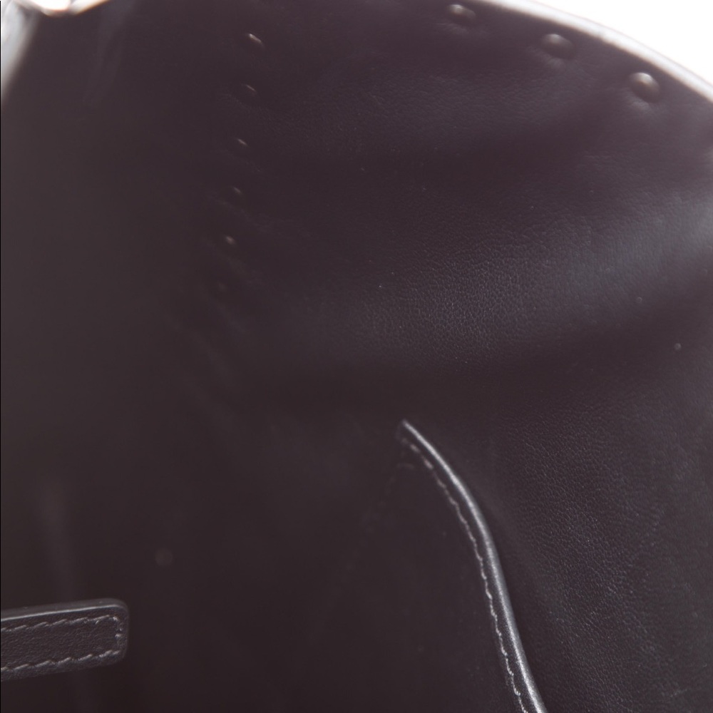 Authentic Black Leather Valentino Rockstud Bag - Picture 2 of 5